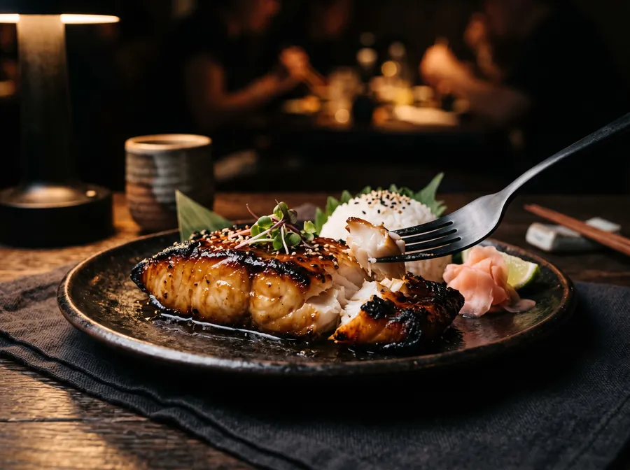 Black cod with miso