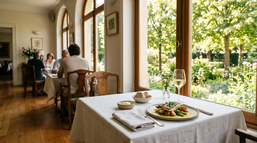 The lunch menu: fine dining at half the price