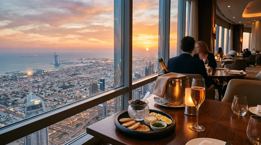 At.mosphere, View restaurant in Dubai