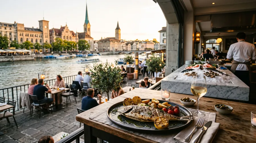 Bianchi, Seafood restaurant in Zurich