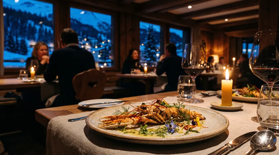 Ecco St. Moritz, Fine dining in St. Moritz