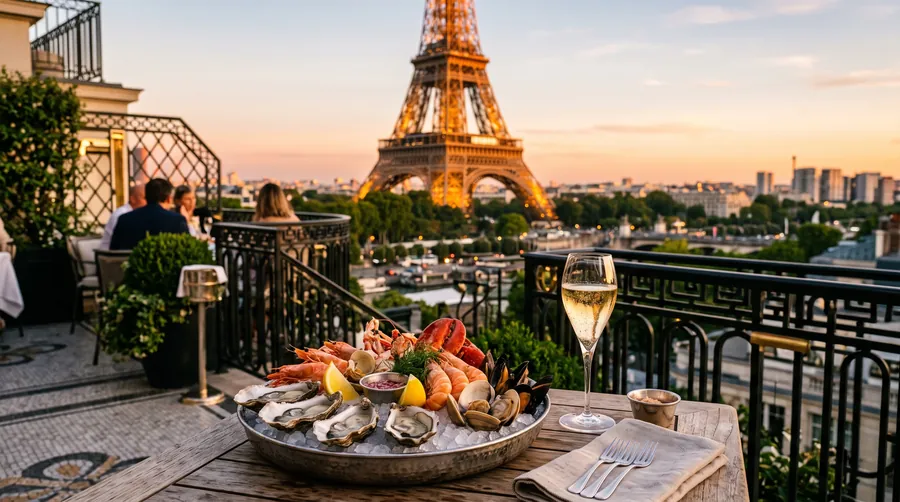 Girafe, Seafood restaurant in Paris