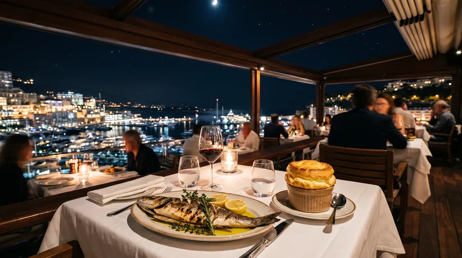 Le Grill, View restaurant in Monaco