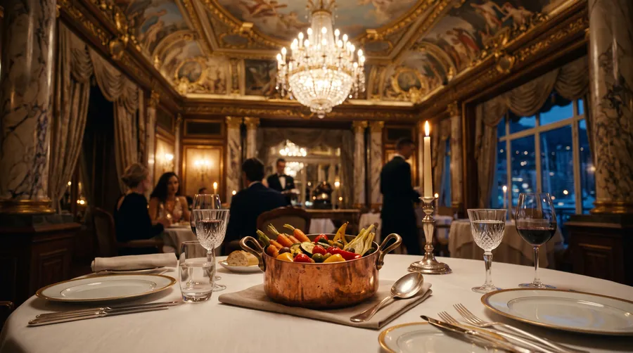 Le Louis XV Alain Ducasse, Fine dining in Monaco