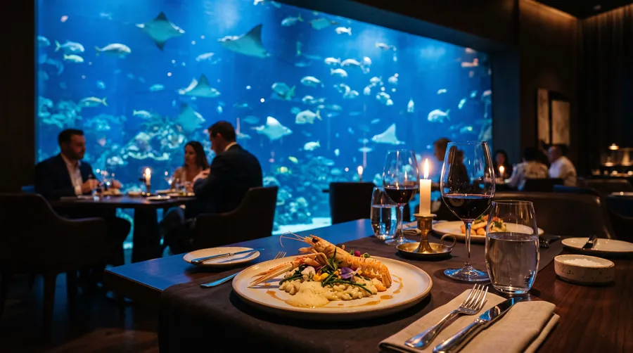 Ossiano, Seafood restaurant in Dubai