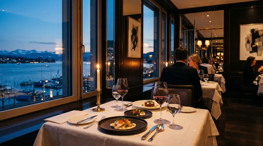 The Restaurant, Fine dining in Zurich