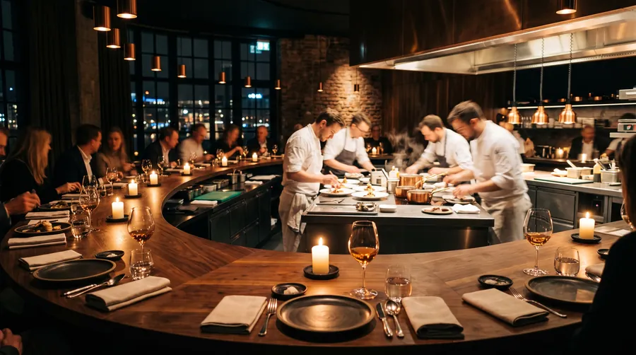 The Table Kevin Fehling, Fine dining in Hamburg