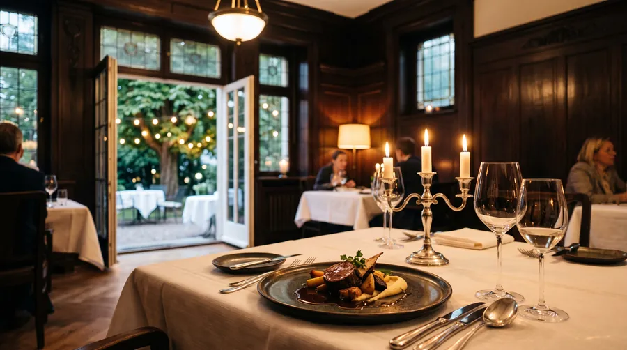 Villa Merton, Fine dining in Frankfurt