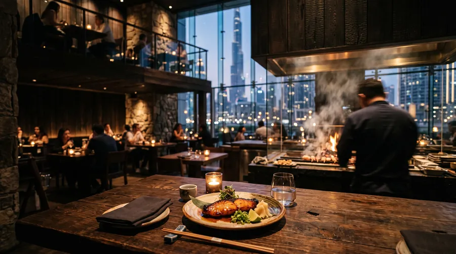 Zuma Dubai, Asian restaurant in Dubai